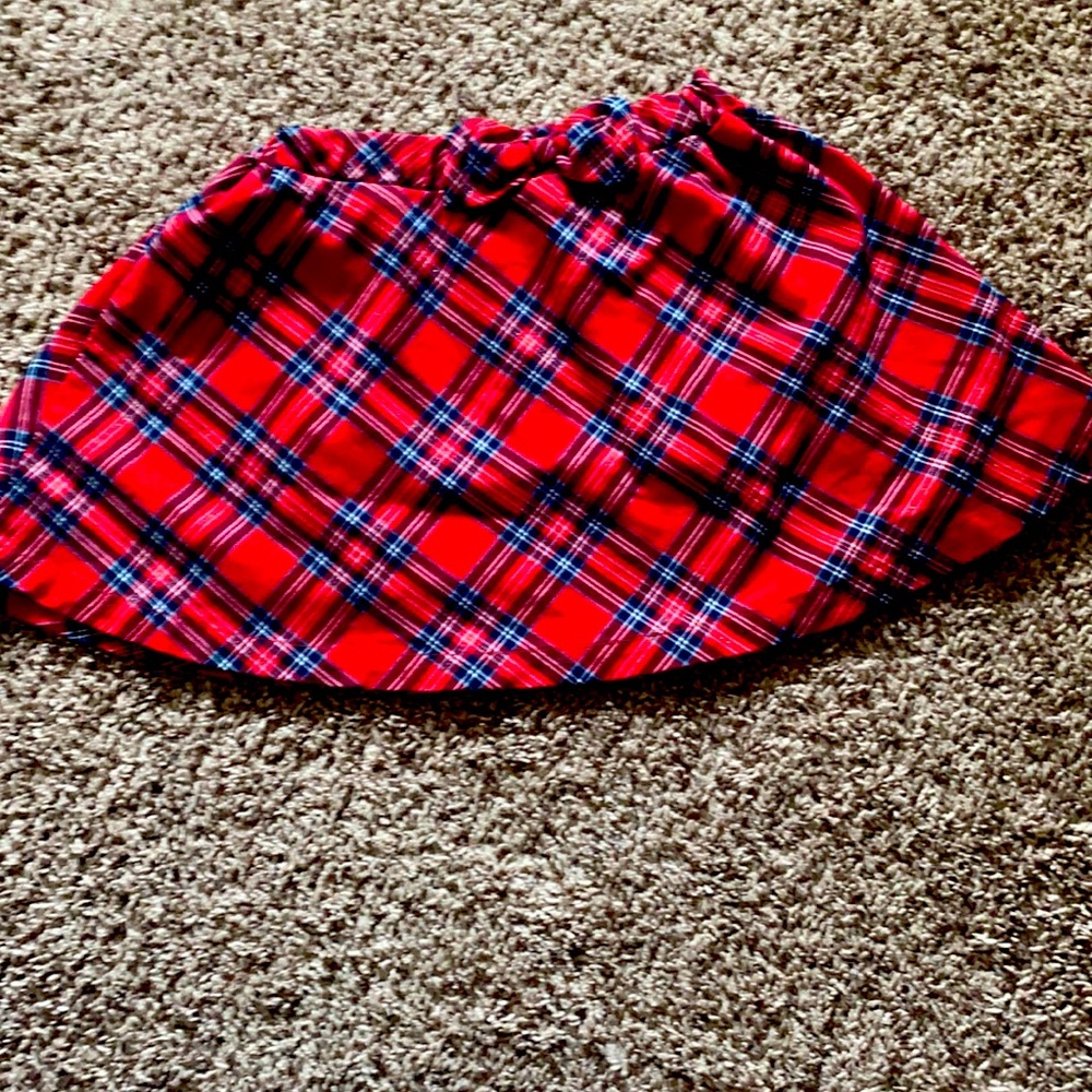 Red and blueskirt